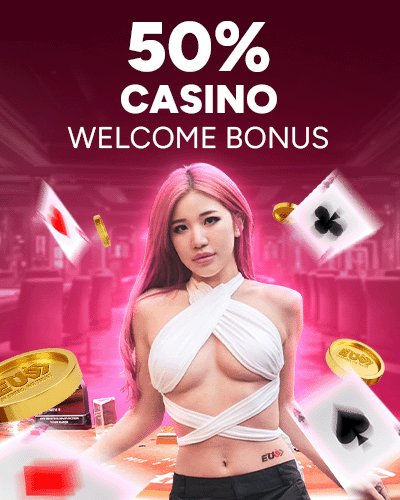 50% Casino Welcome Bonus